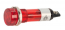 Neon Indicator Red 220-230VAC with Round 10mm Cut-out Neon Indicator Red 220-230VAC with Round 10mm Cut-out