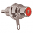 High Quality Phono Chassis Socket Nickel Plated Red Code High Quality Phono Chassis Socket Nickel Plated Red Code