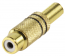 Gold Plated RCA (Phono) Line Socket with Black Code Gold Plated RCA (Phono) Line Socket with Black Code