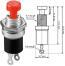 Red Top Push to Make Miiniature Switch Red Top Push to Make Miiniature Switch