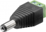 2.1 x 5.5mm DC Line Plug with Screw Terminal Block 2.1 x 5.5mm DC Line Plug with Screw Terminal Block