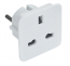 UK Mains Socket to European 2 pin Plug UK Mains Socket to European 2 pin Plug