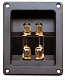 High Quality Gold Plated 4 x 4mm Speaker Terminal Plate