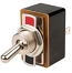 Standard Toggle Switch Single Pole On Off 250VAC 1.5A