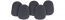 Microphone Windshields in Black Pack of 5 Microphone Windshields in Black Pack of 5