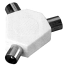 TV Coaxial 2 way Splitter TV Coaxial 2 way Splitter