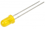 Standard Diffused 5mm Yellow LED 10mcd