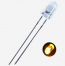 Bright Clear Yellow 5mm LED 2400mcd
