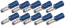 Crimp Terminal Blue bullet Crimp 4mm diameter For 1.5 - 2.5mm wire Crimp Terminal Blue bullet Crimp 4mm diameter For 1.5 - 2.5mm wire