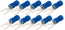 Crimp Terminals Blue Fork Crimp 4mm For 1.5 - 2.5mm wire