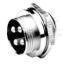 4 Pin Chassis Plug to fit YL400 Line Socket. 4 Pin Chassis Plug to fit YL400 Line Socket.