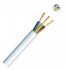 White 3 Core Mains Cable rated at 15 Amps. Price per Metre White 3 Core Mains Cable rated at 15 Amps. Price per Metre