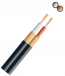 Fig 8 Twin Screened Cable 2 x 2.7mm dia. 100 Metre Drum Fig 8 Twin Screened Cable 2 x 2.7mm dia. 100 Metre Drum