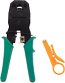 Heavy Duty Crimp Tool for RJ10, RJ11 & RJ45 Modular Connectors Heavy Duty Crimp Tool for RJ10, RJ11 & RJ45 Modular Connectors