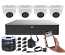 High Definition 5 Megapixel CCTV System with 4 Night Vision Dome Cameras High Definition 5 Megapixel CCTV System with 4 Night Vision Dome Cameras