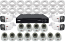 8/5MP PoE Ultra HD 2-Way Audio IP CCTV System with 12 Anspo Dome Cameras (5MP) and 4 Motorized Zoom Bullet Cameras (8MP) 