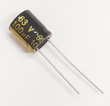 100uF 63V Radial 105 deg Capacitor 100uF 63V Radial 105 deg Capacitor