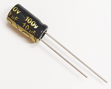 10uF 100V Radial 105 deg Capacitor 10uF 100V Radial 105 deg Capacitor