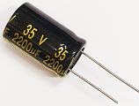 2200uF 35V Radial 105 deg Capacitor 2200uF 35V Radial 105 deg Capacitor