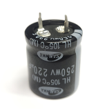 220uF 250V Electrolytic Can Capacitor by Samwha