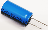3300uF 63V Radial 105 deg Capacitor 3300uF 63V Radial 105 deg Capacitor