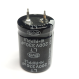 330uF 200V Electrolytic Can Capacitor