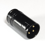 Right Angle XLR 3 pin Line plug with Latch High Quality 