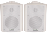 Adastra Pair of White 35W RMS (70W Max) 4 inch Hifi Monitor Speakers