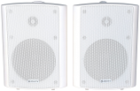 Adastra Pair of White 45W RMS (90W Max) 5.25 inch Hifi Monitor Speakers