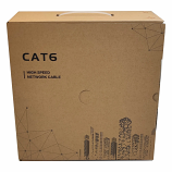 CAT6 Black Outdoor Cable CCA - 100m Dispensing Box 