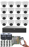 (OFFER) High Definition 5 Megapixel CCTV System with 16 Night Vision Dome Cameras  (OFFER) High Definition 5 Megapixel CCTV System with 16 Night Vision Dome Cameras