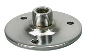 Bright Plated Gooseneck Base 5/8 inch thread Bright Plated Gooseneck Base 5/8 inch thread