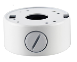 White Deep Base Junction Box for Eyeball Dome & Bullet Cameras 90mm x 42mm 