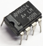 LM308N A+ National Semiconductor GENUINE NOS Integrated Circuit (IC) 