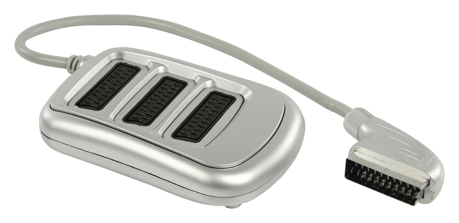 3 Way Scart Splitter, Distributor Plug to 3 sockets 3 Way Scart Splitter, Distributor Plug to 3 sockets