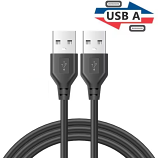 1.5 Metre High Speed USB-A to USB-A Lead 
