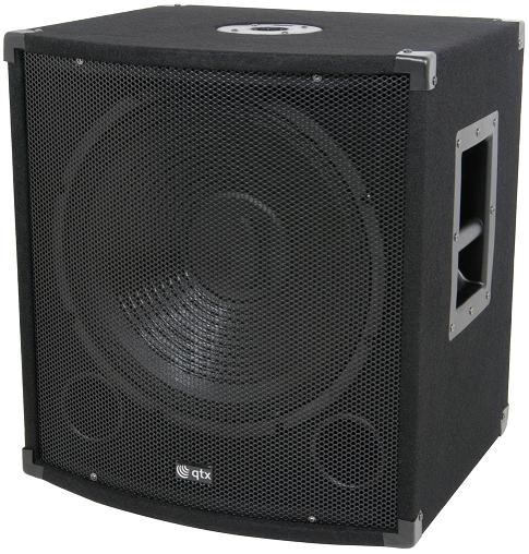 qtx QT18S 18 inch 500 Watt Bass Reflex High Power Sub-Cab qtx QT18S 18 inch 500 Watt Bass Reflex High Power Sub-Cab