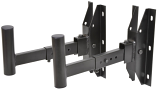 Adjustable Steel Speaker Bracket pair up to 50kg load 