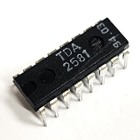 TDA2581 Integrated Circuit (IC)