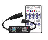 Bluetooth LED Controller for WS2812B, WS2811, SK6812, etc. 12-24V With Remote Bluetooth LED Controller for WS2812B, WS2811, SK6812, etc. 12-24V With Remote