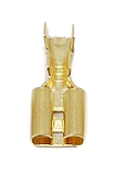 Gold Plated 4.8mm Crimp Terminals Pack of 10
