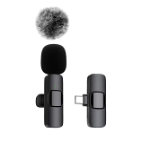 Wireless Compact Lavalier Mic Kit - Android/USB C 