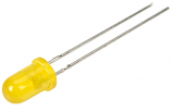 Standard Diffused 5mm Yellow LED 10mcd Standard Diffused 5mm Yellow LED 10mcd