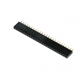 25 Way 2.54mm (0.1") Pitch Header Socket 25 Way 2.54mm (0.1") Pitch Header Socket