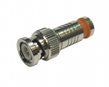75 ohm Compression BNC Plug for RG59 6mm Cable 75 ohm Compression BNC Plug for RG59 6mm Cable