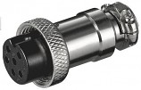 6 Way Line Microphone Female Connector 6 Way Line Microphone Female Connector