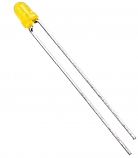 3mm Extra Bright Diffused Yellow 250mcd 3mm Extra Bright Diffused Yellow 250mcd