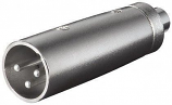 XLR 3 pin Male to RCA Female Adaptor XLR 3 pin Male to RCA Female Adaptor