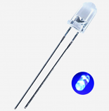 Bright Clear Blue 5mm LED 2400mcd Bright Clear Blue 5mm LED 2400mcd