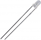 Blue High Intensity LED 3mm Water Clear 1000mcd Blue High Intensity LED 3mm Water Clear 1000mcd
